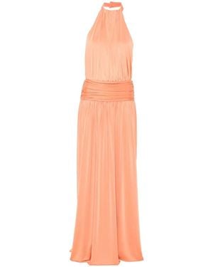 Arcina Ori Santina Halterneck Maxi Dress - White
