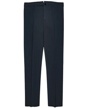 Incotex Button-Fastening Trousers - Blue
