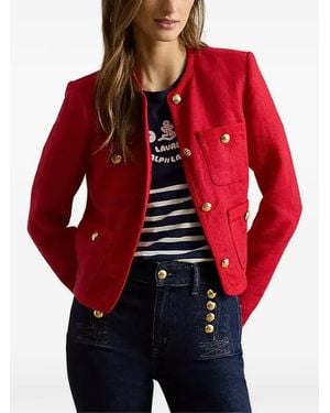 Ralph Lauren Button Pocket Jacket - Red