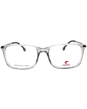 Carrera Rectangle-Frame Glasses - Natural