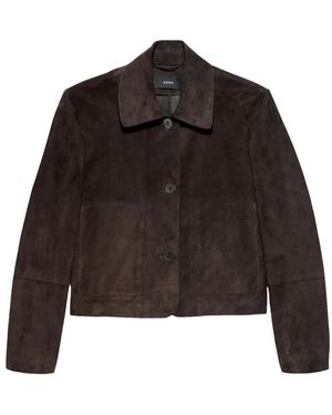 Arma Emy Collared Pocket Jacket - Brown
