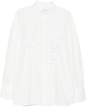 Lois Camisa Blake Con Aplique - Blanco