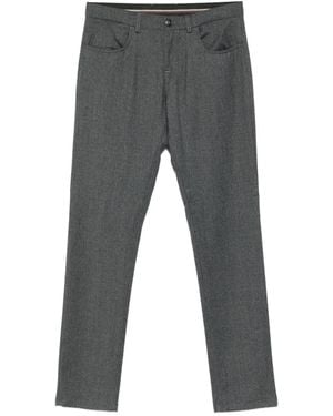 Canali ウールパンツ - グレー