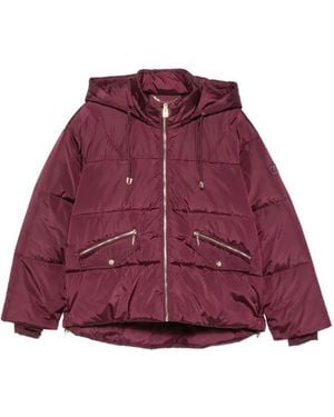 Liu Jo Hooded Padded Jacket - Red