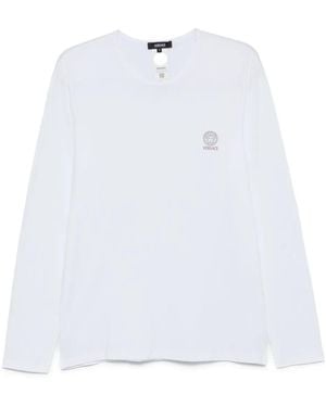 Versace Logo-Print T-Shirt - White