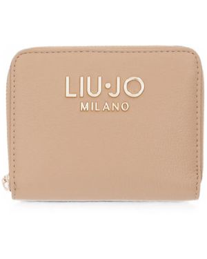 Liu Jo Portemonnaie Mit Logo - Natur