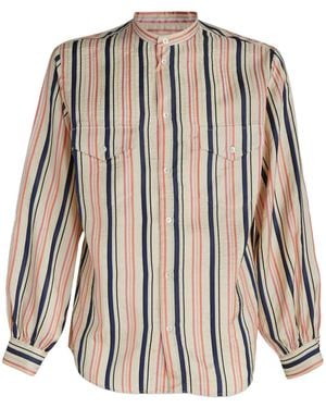 Bally Gestreiftes Hemd - Natur