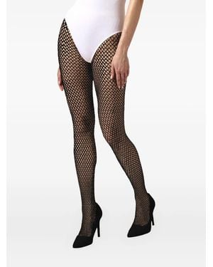 Wolford Klassische Netzstrumpfhose - Schwarz