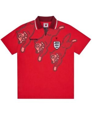 ICECREAM Polo Con Estampado Gráfico - Rojo