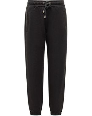 Lanvin Drawstring Cuffed Track Pants - Black