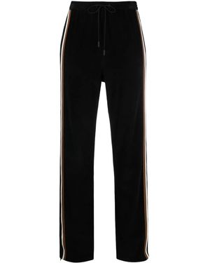 DSquared² Side-Stripe Corduroy Track Trousers - Black
