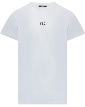 14 Bros Logo-Print T-Shirt - White