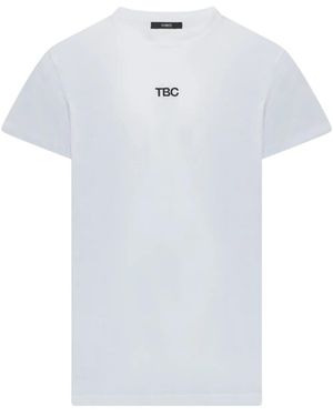 14 Bros T-Shirt Mit Logo-Print - Weiß