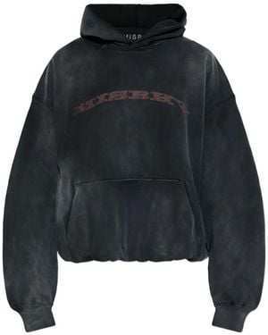 MISBHV Logo Hooded Sweatshirt - Black
