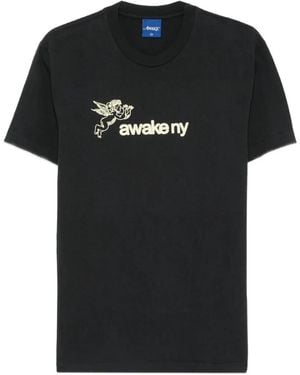 AWAKE NY T-Shirt Angelic - Nero