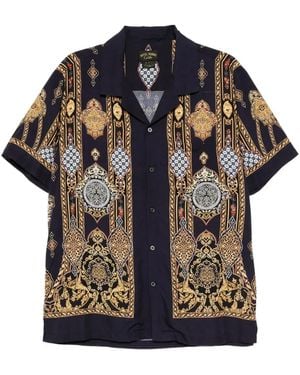 CAMILLA The Imperial Gate Cuban Shirt - Black