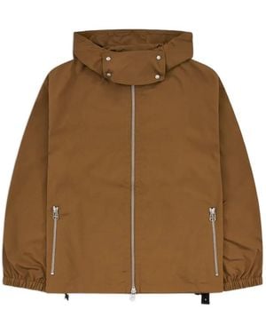 Oamc Peacemaker Hooded Coat - Natural