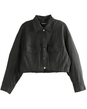 Kiko Kostadinov Buttoned Pocket Jacket - Black