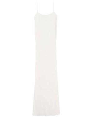 Jacquemus La Plumetis Dress - White