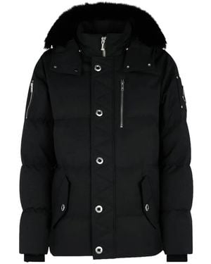 Moose Knuckles Original 3Q Hooded Jacket - Black