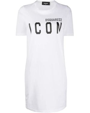 DSquared² Mini Dress - White