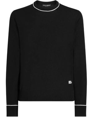 Dolce & Gabbana Klassischer Pullover - Schwarz