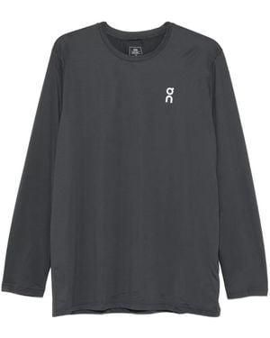 On Shoes Logo-print T-shirt - グレー