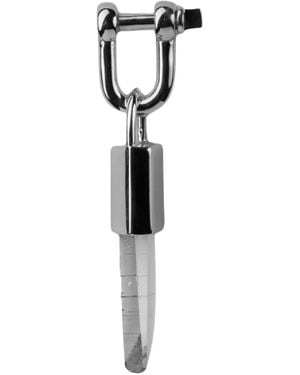 Parts Of 4 Sterling Talisman Charm - Metallic