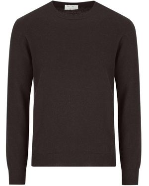Chez Paul Ribbed Cashmere Jumper - Black