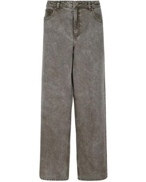 Michael Kors Wide-Leg Jeans - Grey