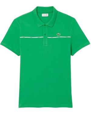Lacoste Logo-Embroidered Polo Shirt - Green