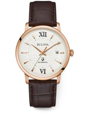 Bulova Classic Hudson 39Mm Watch - White