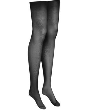 Scandale 40D Sheer Stockings - Black