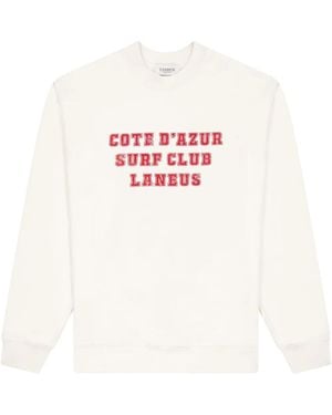 Laneus Sweatshirt Mit Slogan-Print - Weiß