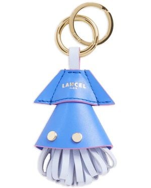 Lancel Octopus Keyring - Blue