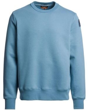 Parajumpers K2 Logo-Patch Crew-Neck Sweatshirt - Blue