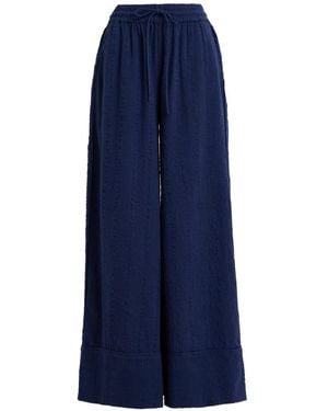 Essentiel Antwerp Drawstring-Waist Trousers - Blue