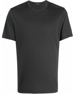 James Perse Short-Sleeved Cotton T-Shirt - Black