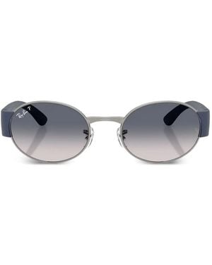 Ray-Ban Round Frame Sunglasses - Gray