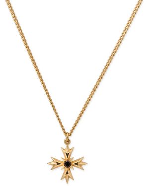 Emanuele Bicocchi Crest Crystal Necklace - Metallic