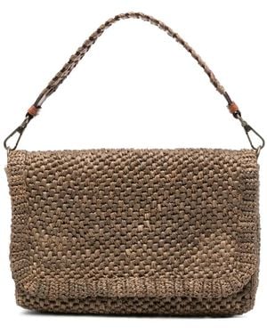 IBELIV Opera Raffia Tote Bag - Brown