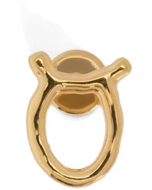 Jil Sander Pendiente Con Signo Del Zodiaco - Metálico
