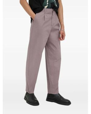 Paul Smith Pleated-Front Pants - Purple