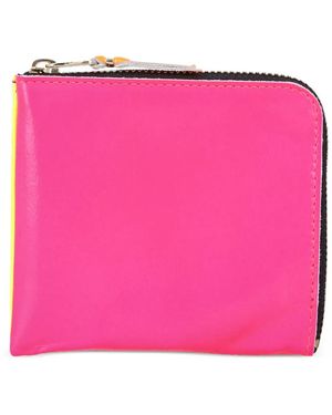 Comme des Garçons Zip-Around Wallet - Pink