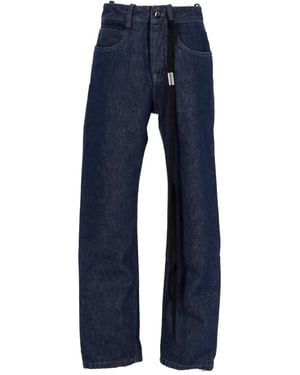 Ann Demeulemeester Five-Pocket Jeans - Blue