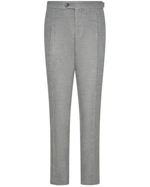Franzese Collection Double-waistband dart trousers - Grau