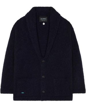 Alanui Cardigan Mit Aufgesetzten Taschen - Blau