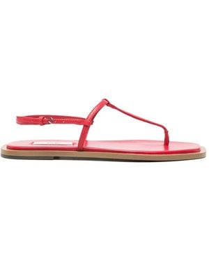 TOTEME T-Strap Sandals - Pink