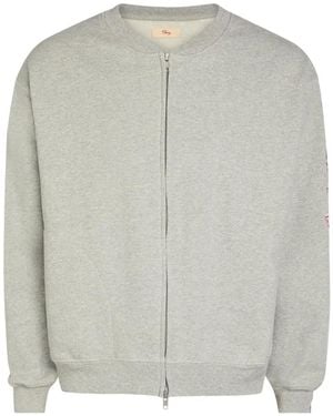 CHERRY LA Gecko Zip-Up Sweatshirt - Gray