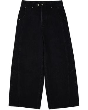 Protémoa Raven Wide-Leg Jeans - Black